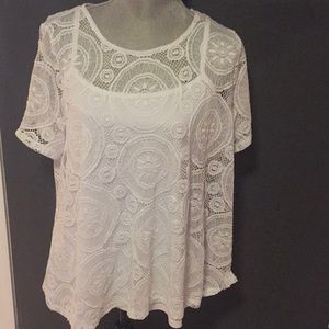 Charter Club lace top
